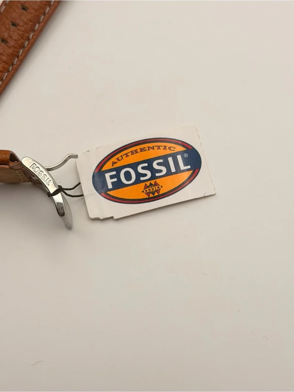 Fossil‎ Genuine Leather Band, New, Brown